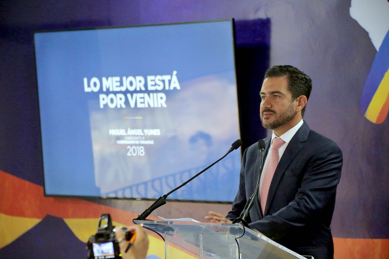 Miguel Ángel Yunes Márquez anuncia la creación de la Fiscalía Especializada para el caso Duarte