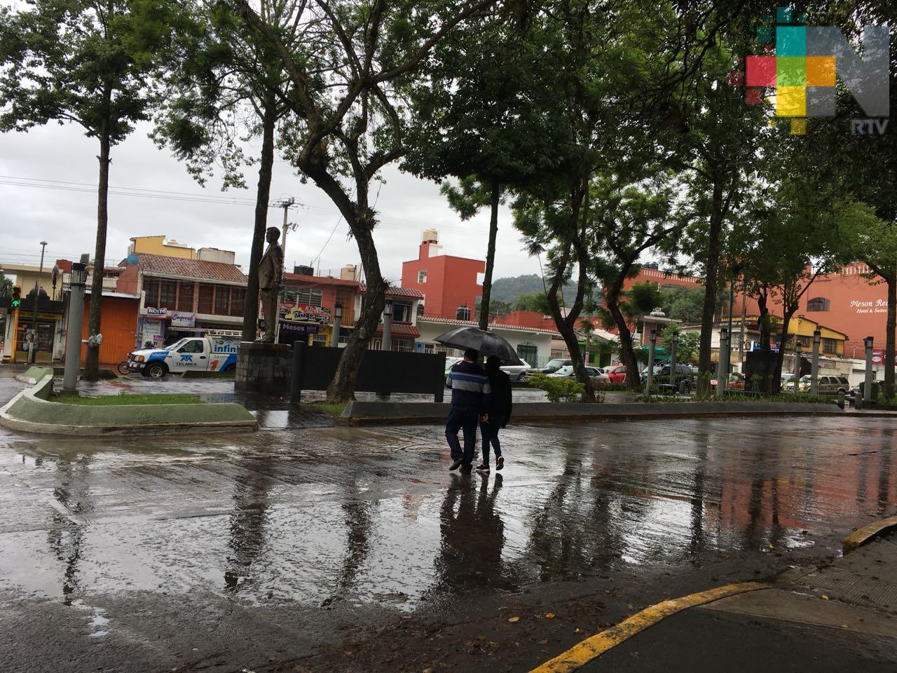Lluvias para inicio de semana en zona montañosa y sur de la entidad veracruzana