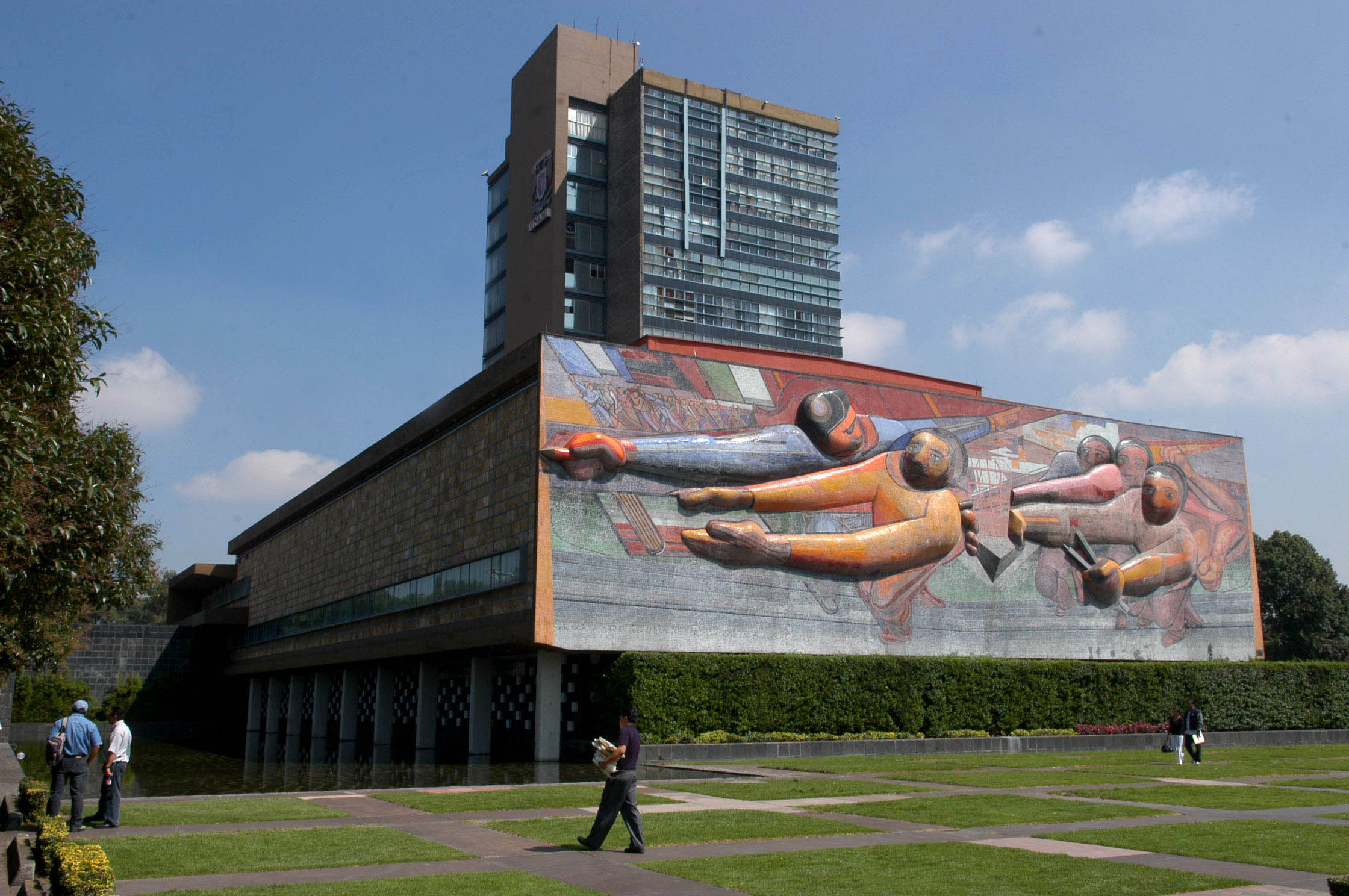 Ciudad Universitaria de la UNAM, el campus más hermoso de América Latina según el Times Higher Education