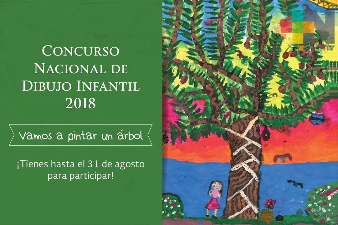 Conafor invita a niños a participar en concurso “Vamos a pintar un árbol»