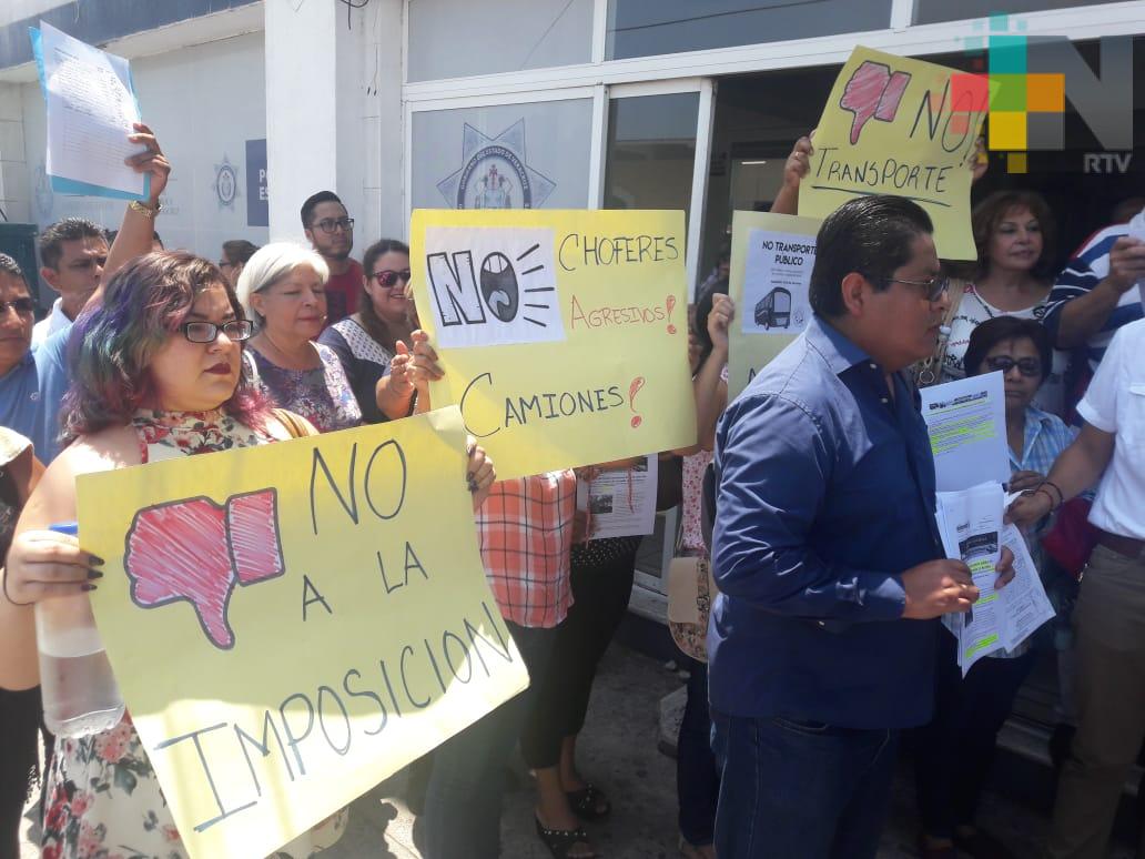 En Veracruz puerto piden deje de operar ruta de autobuses «La Florida»