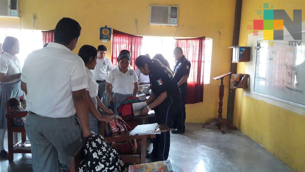 Delegada de CEDH realiza recomendaciones a escuelas del norte de Veracruz