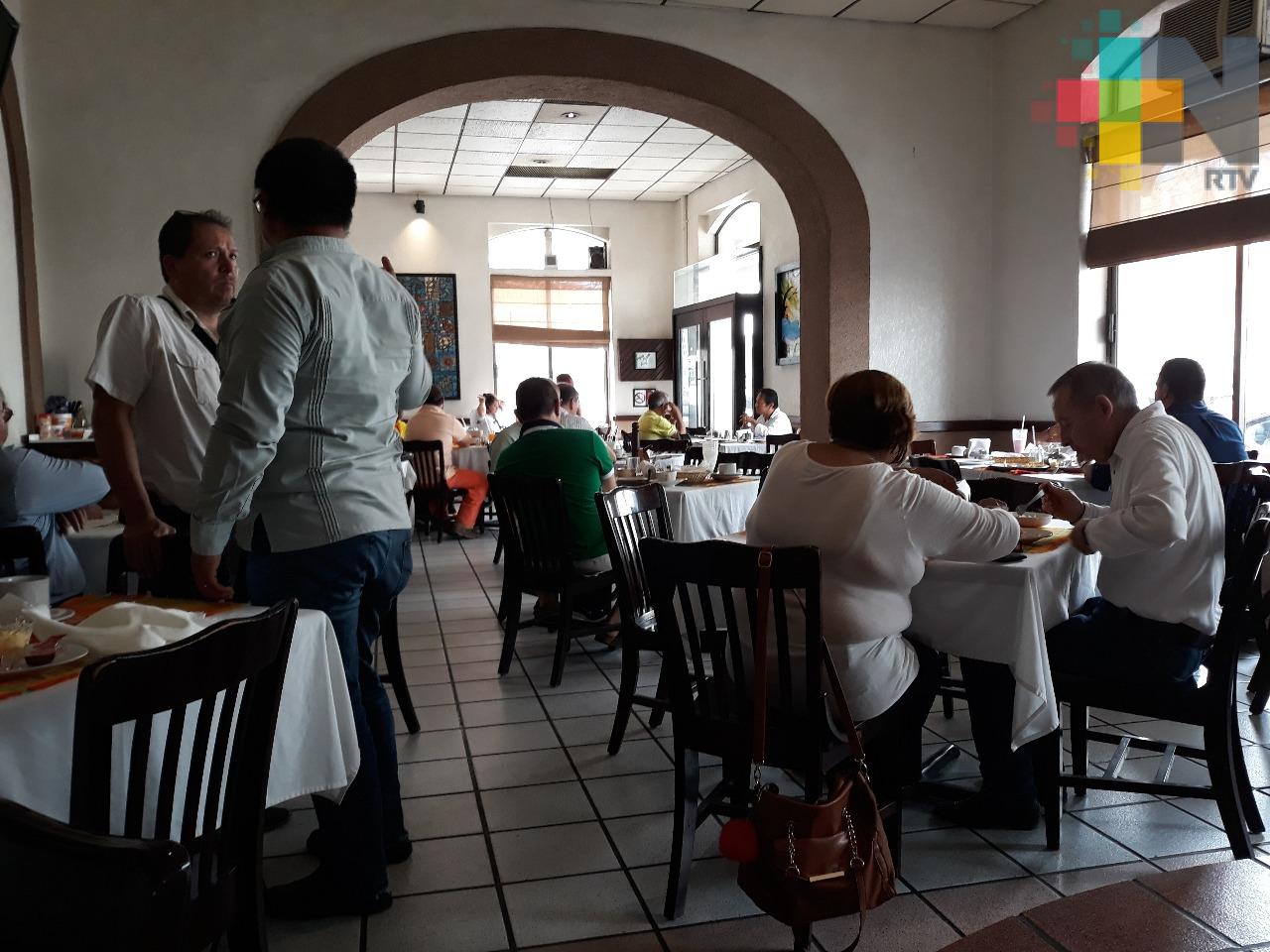 Rebasan expectativas de venta restauranteros de zona Veracruz – Boca del Río
