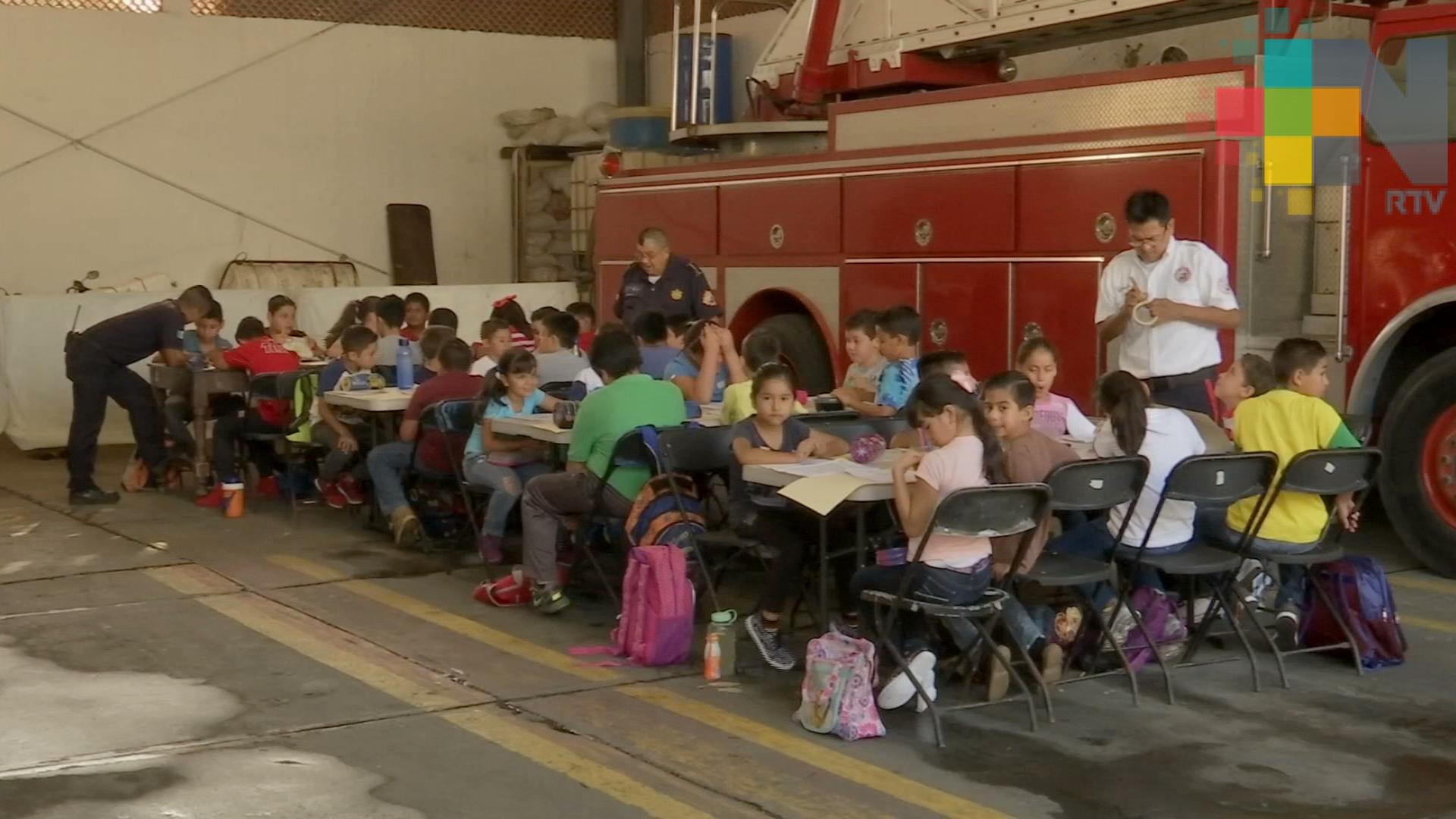 Bomberos de Veracruz invitan a curso de verano