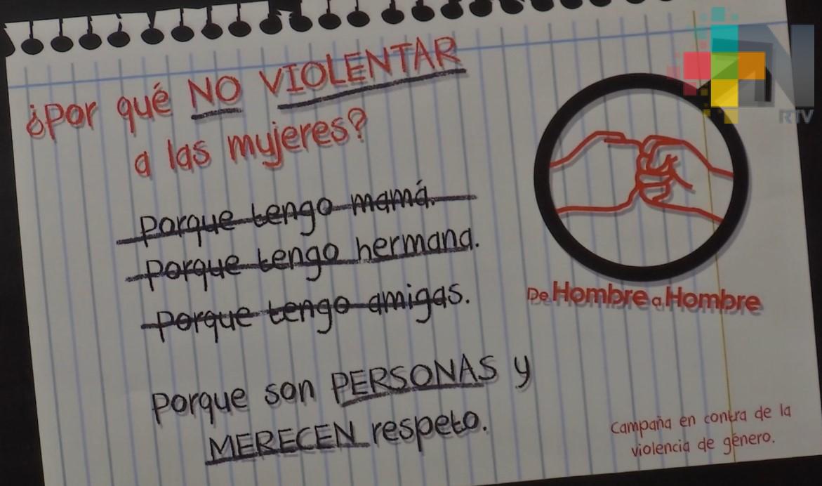Universitarios realizan campaña para crear una cultura libre de violencia hacia las mujeres