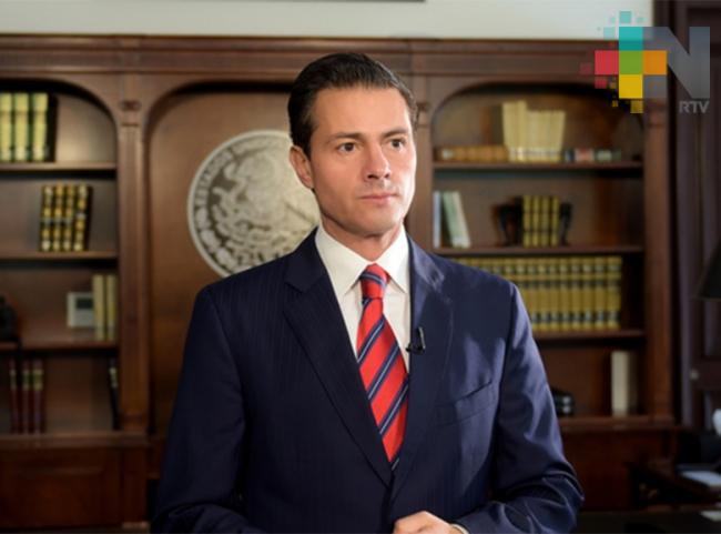 Llama Peña Nieto a hacer del 1 de julio una verdadera fiesta democrática