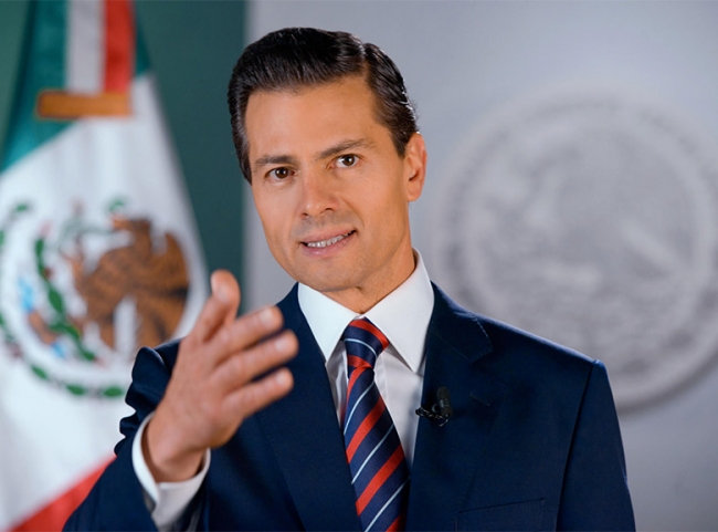 Peña Nieto se congratula por ganar sede compartida del Mundial en 2026