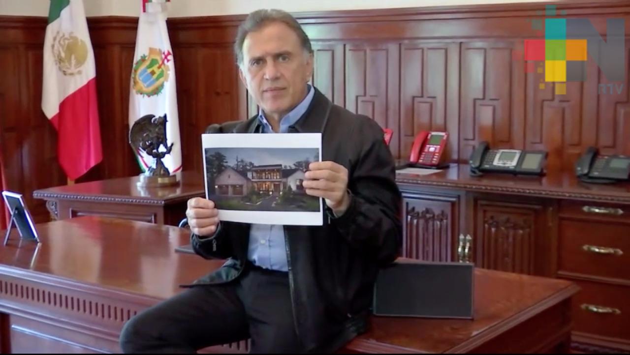 PGR ya solicitó detención provisional Karime, con fines de extradición; gobernador Yunes anuncia que mañana reciben, en Houston, 2 inmuebles recuperados