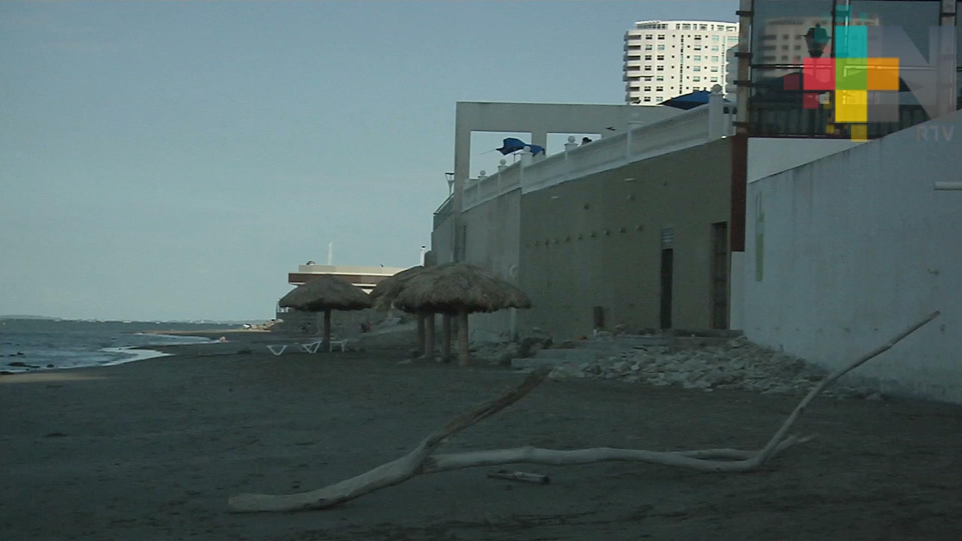 Pérdida de playas preocupa a empresarios; proponen construir escolleras