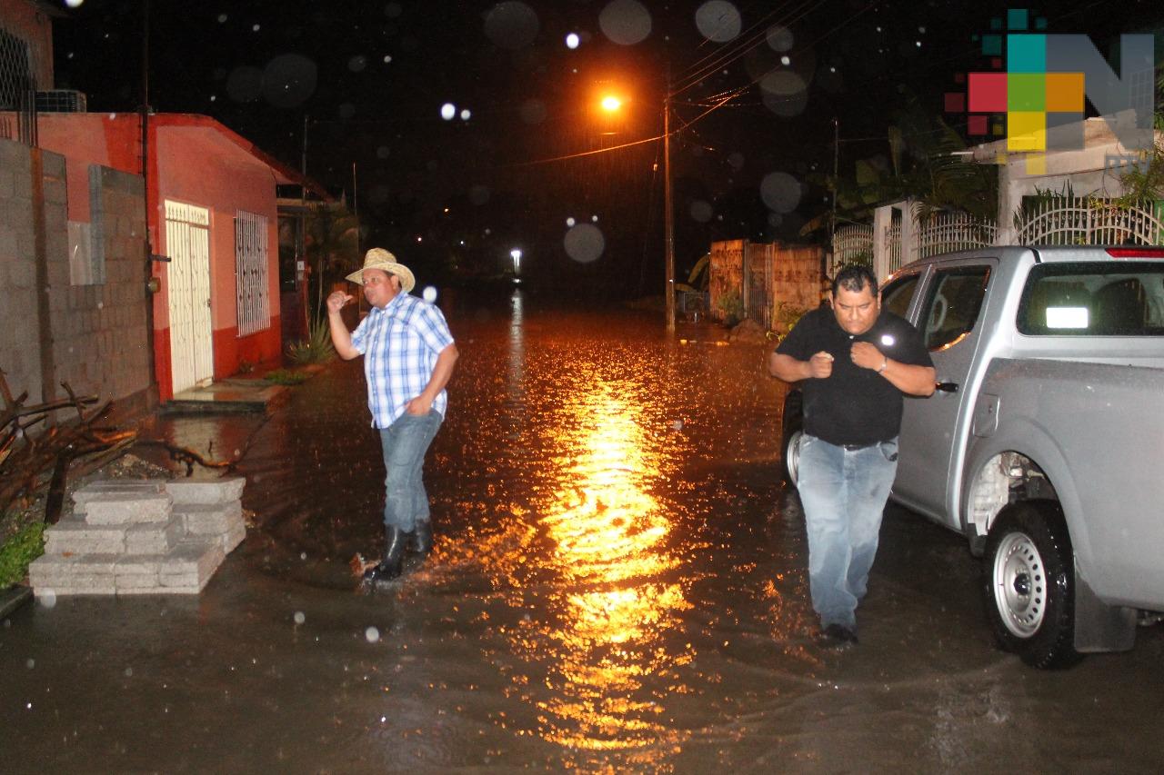 Pese afectaciones por lluvia, no hay familias albergadas en Tierra Blanca