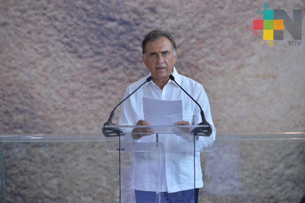 Detención de exfiscal duartista, un gran triunfo para la justicia veracruzana: Gobernador Yunes