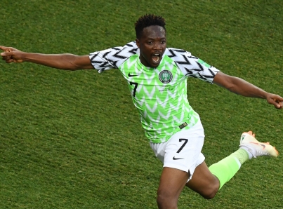 Doblete de Musa le da triunfo a Nigeria y vida a Argentina en Mundial