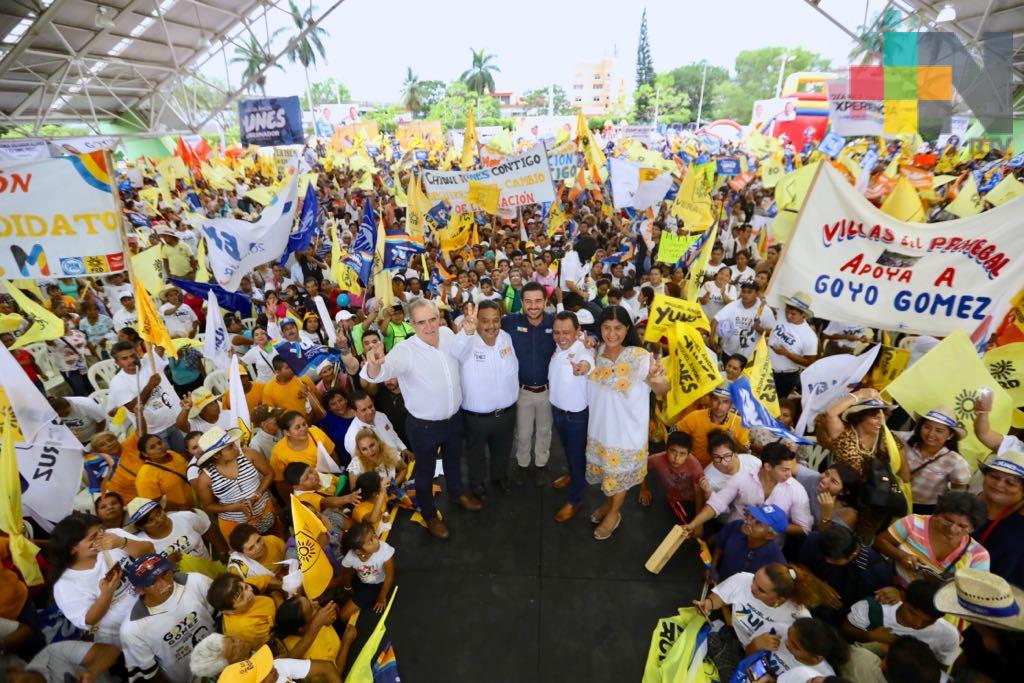 Miguel Ángel Yunes Márquez invita a los veracruzanos a votar por la experiencia y resultados este 1° de julio