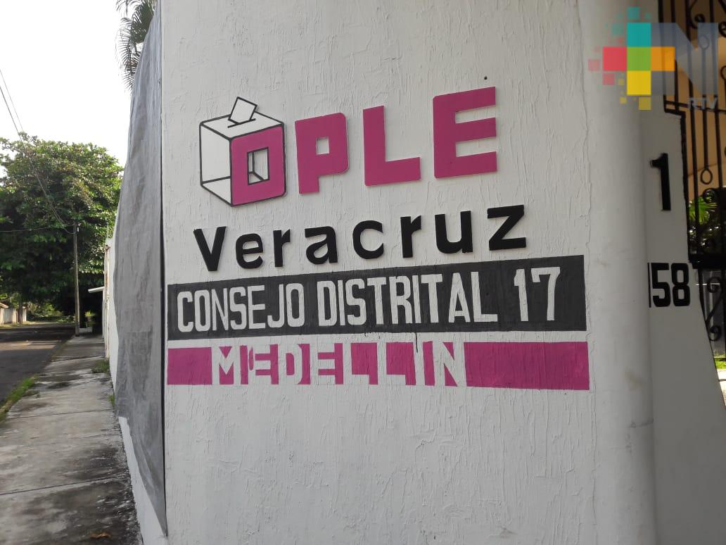 Tras robo de boletas en Oaxaca y Tabasco, OPLE refuerza seguridad en Medellín de Bravo