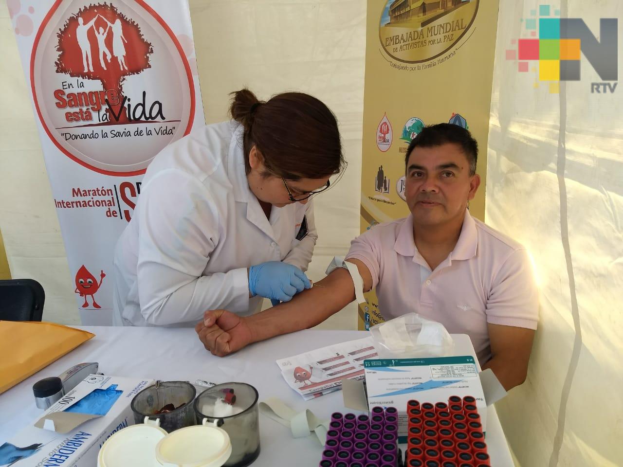 Inicia Maratón Internacional de Donación de Sangre