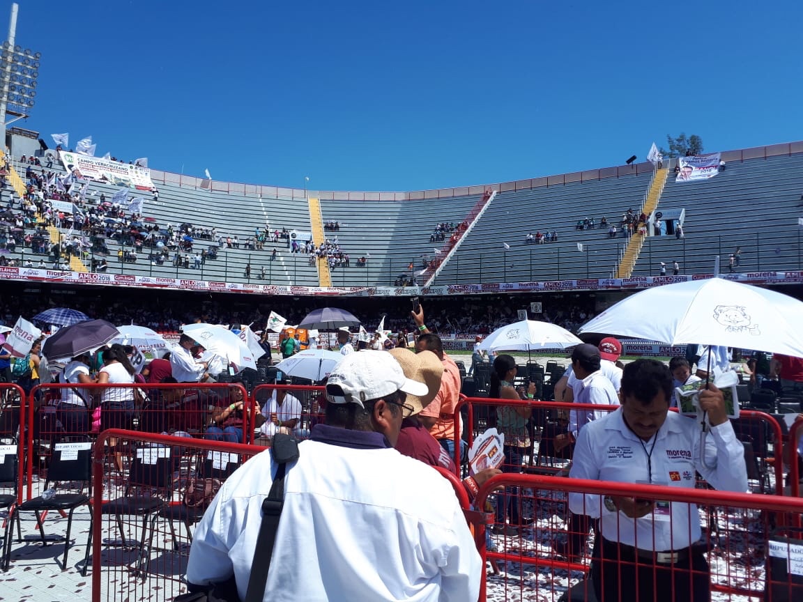 Falso que gobierno estatal haya bloqueado cierre de campaña de Morena, por el contrario, se les dieron todas las facilidades