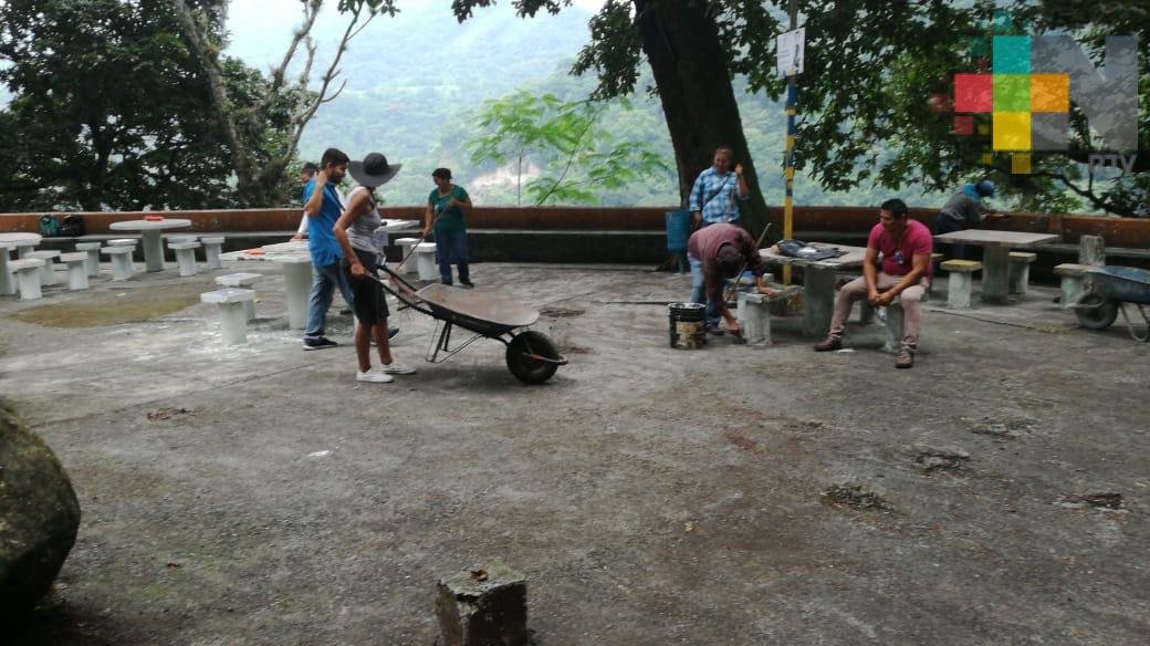 Realizan faena de limpieza en Fortín Viejo para mejorar imagen urbana
