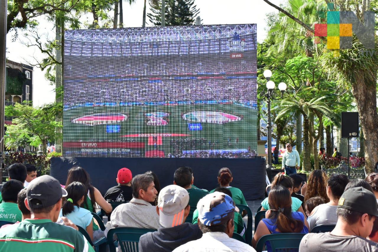 Cordobeses viven emoción del primer encuentro de México en Mundial de Rusia