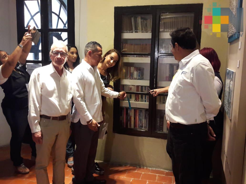 Inauguran biblioteca en museo Salvador Díaz Mirón de Veracruz