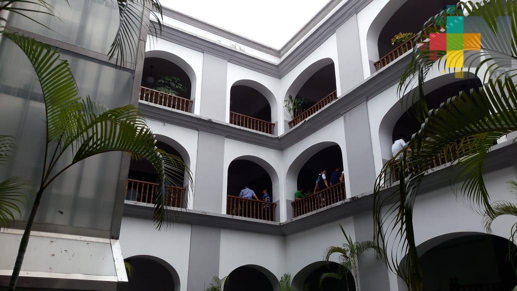 Edificio Trigueros de Veracruz se queda sin energía eléctrica
