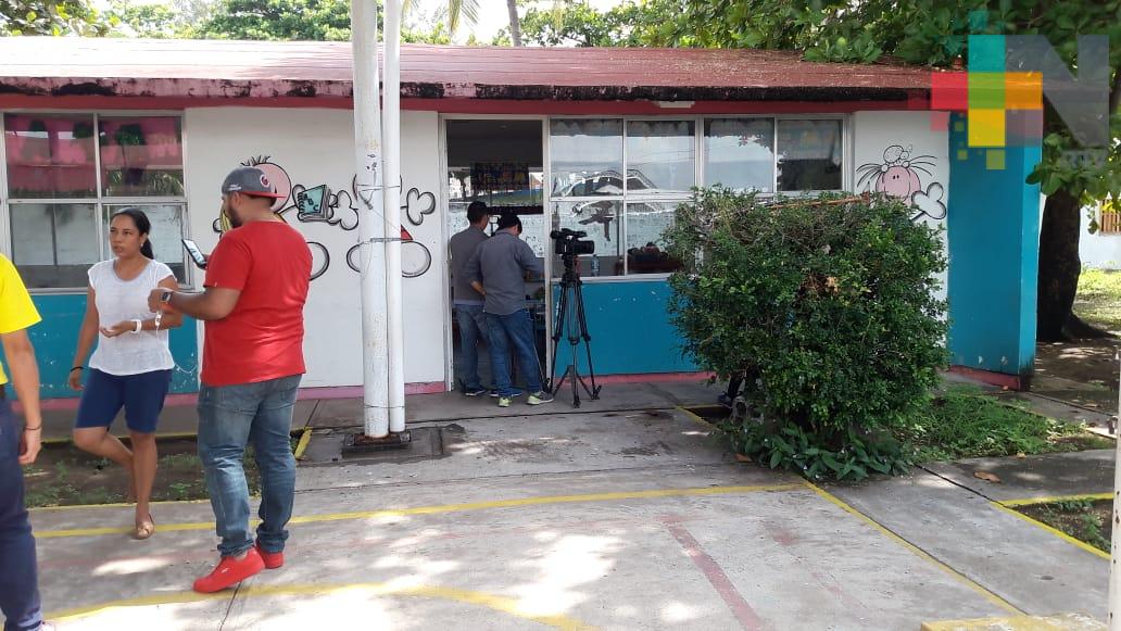 Jardín de Niños de Boca del Río sin luz desde hace seis meses