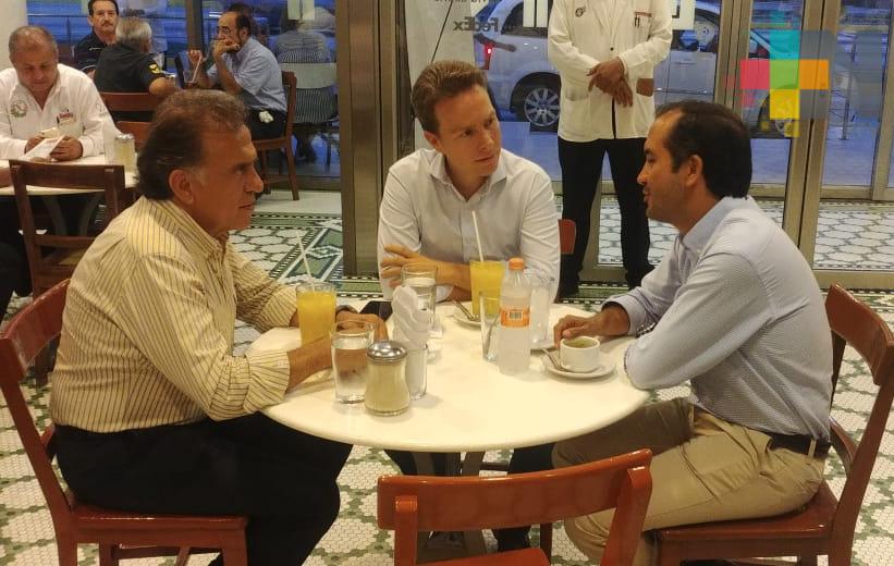 Chiapas y Veracruz coordinarán acciones para fortalecer frontera sur