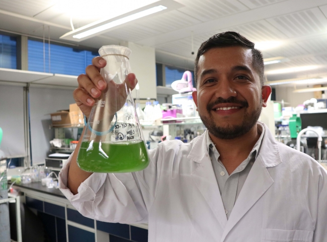 Ingeniero mexicano trabaja con micro algas en China para purificar agua