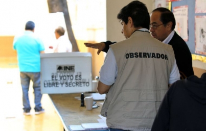 Observadores electorales solo podrán ser cuantificados por el INE