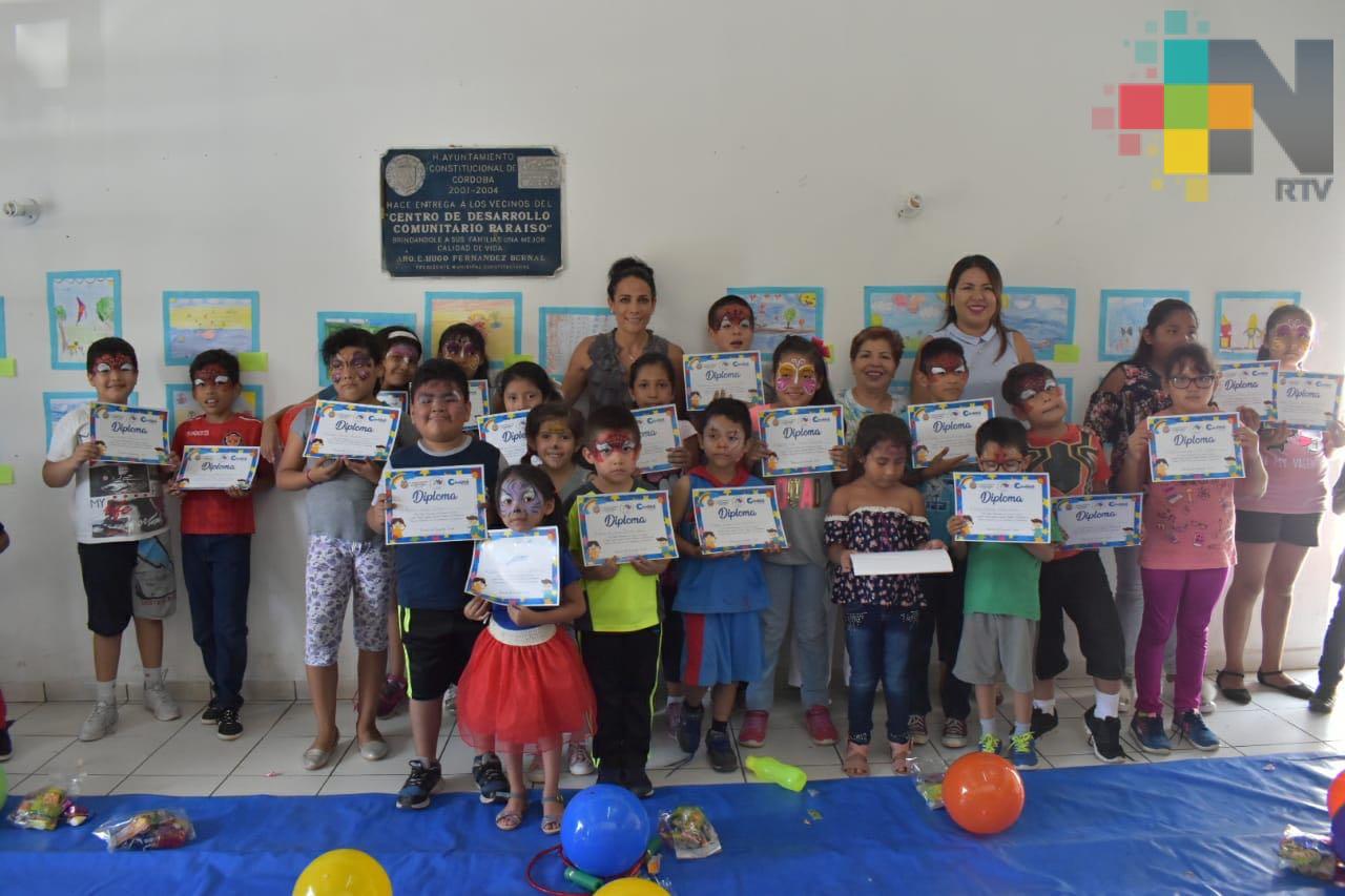 Concluyen talleres de Verano en Centros Comunitarios de Córdoba
