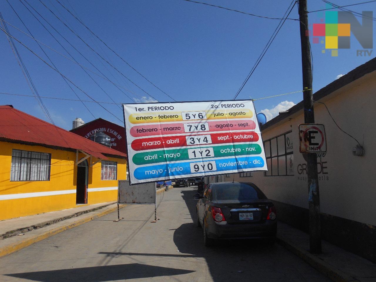 En sierra de Huayacocotla realizarán verificación vehicular para transporte público y privado