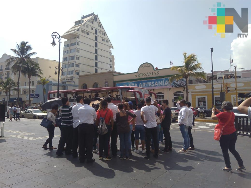 A través de recorridos guiados se puede conocer la historia de la ciudad de Veracruz