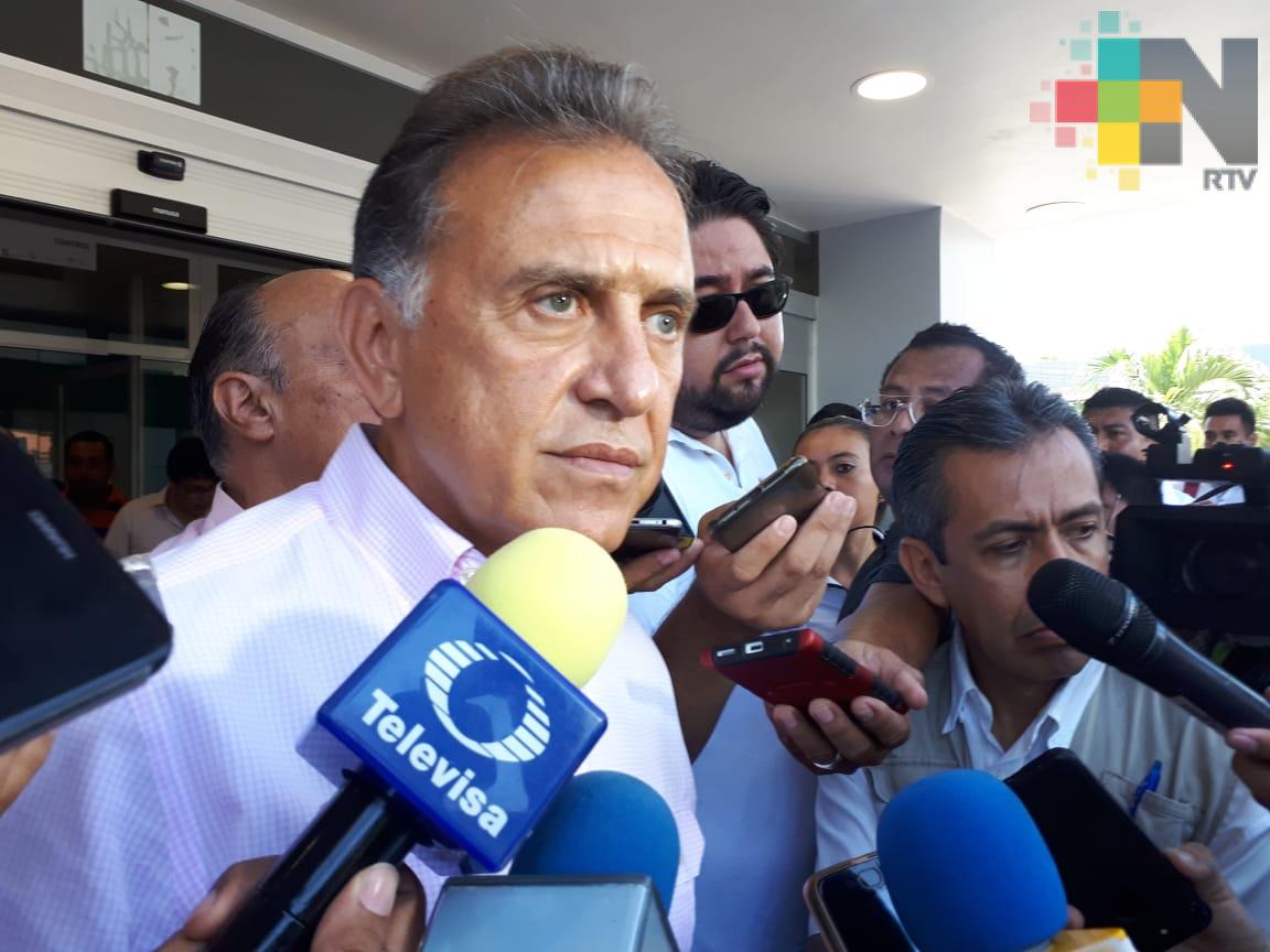 Gobernador Yunes supervisa Hospital Infantil de Veracruz