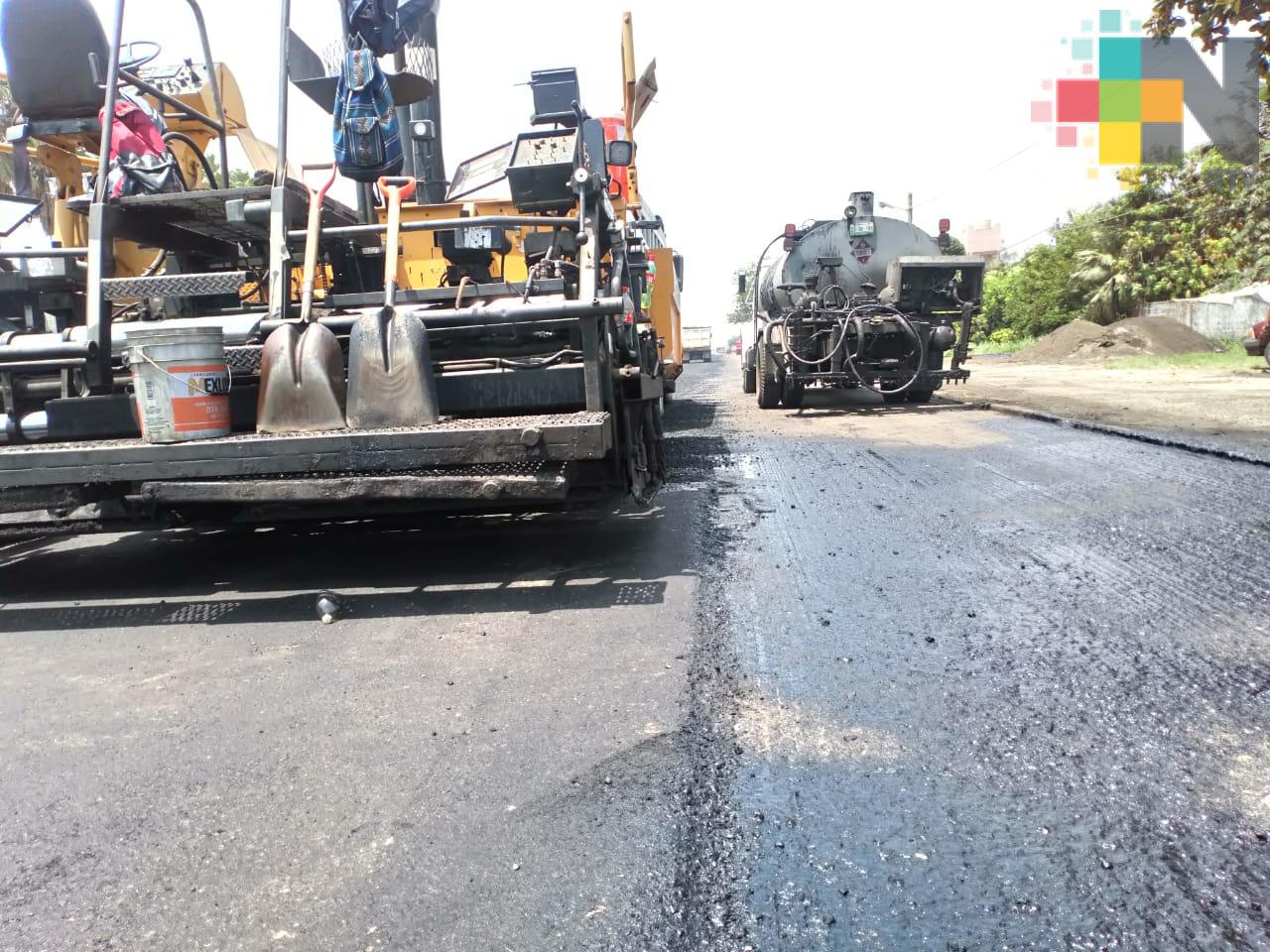 Falta de material detiene trabajos de rehabilitación de la carretera Coatzacoalcos-Minatitlán