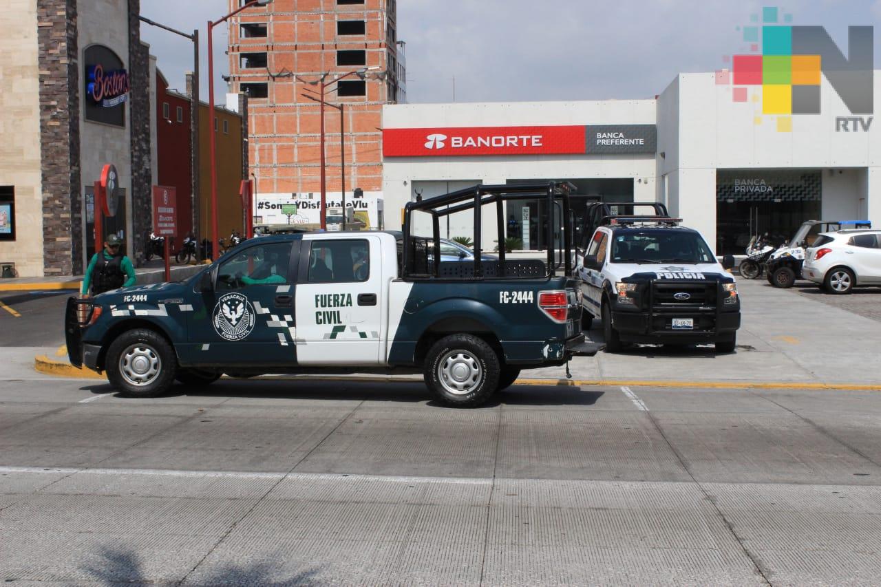 Por incumplir disposiciones de seguridad suspenden sucursal bancaria de Boca del Río