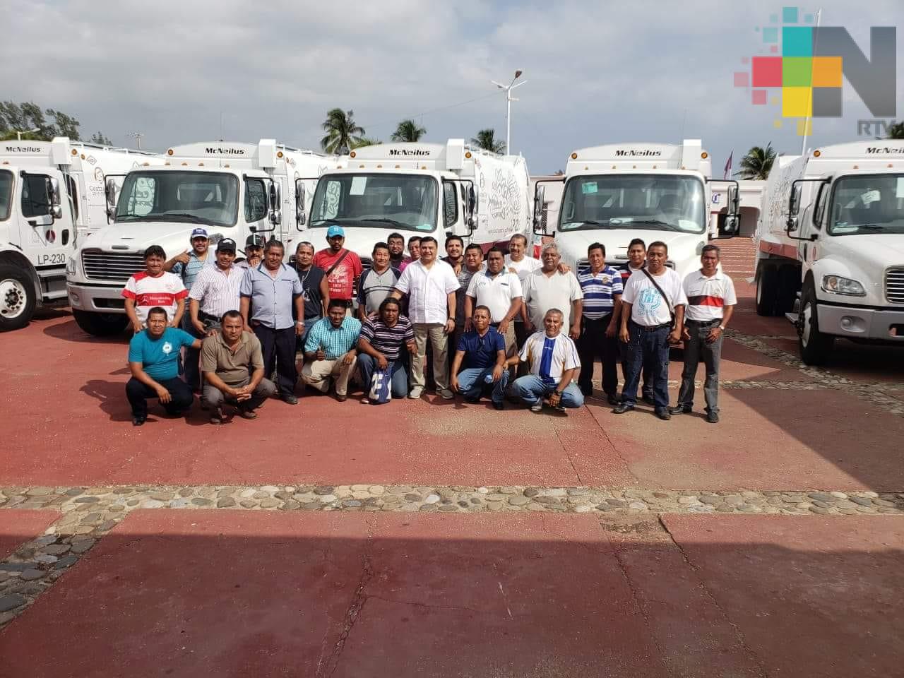 Esperan regularizar servicio de limpia pública en Coatzacoalcos