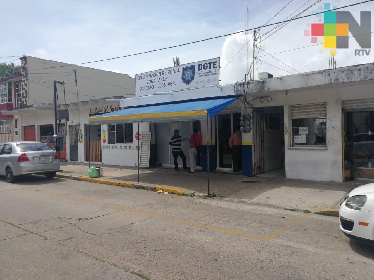 En Coatzacoalcos, unidades que no cumplen con revista vehicular se envían al corralón