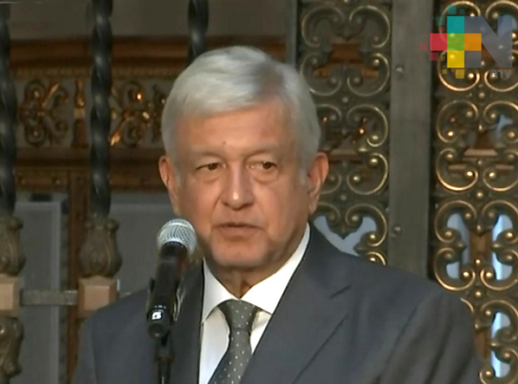 Destaca López Obrador encuentro cordial y de respeto con Peña Nieto