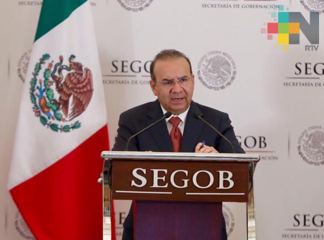 Grupos delictivos se infiltran en caravana migrante, dice Navarrete Prida