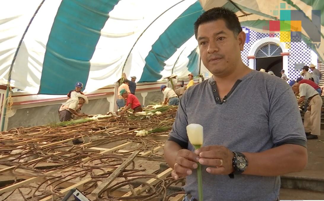 «Arco floral», ofrenda principal que se ofrece a María Magdalena en Xico