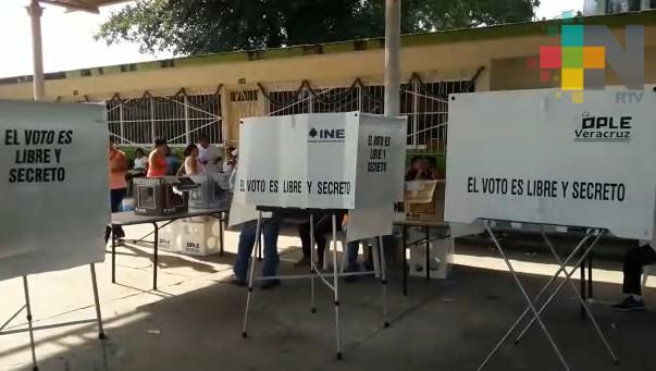 Elecciones ordenadas y sin contratiempos se presentan en Jamapa