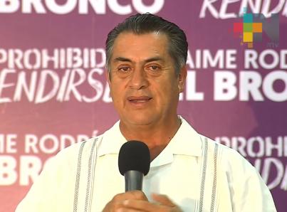 Jaime Rodríguez acepta ventaja de López Obrador; pide que lo apoyen