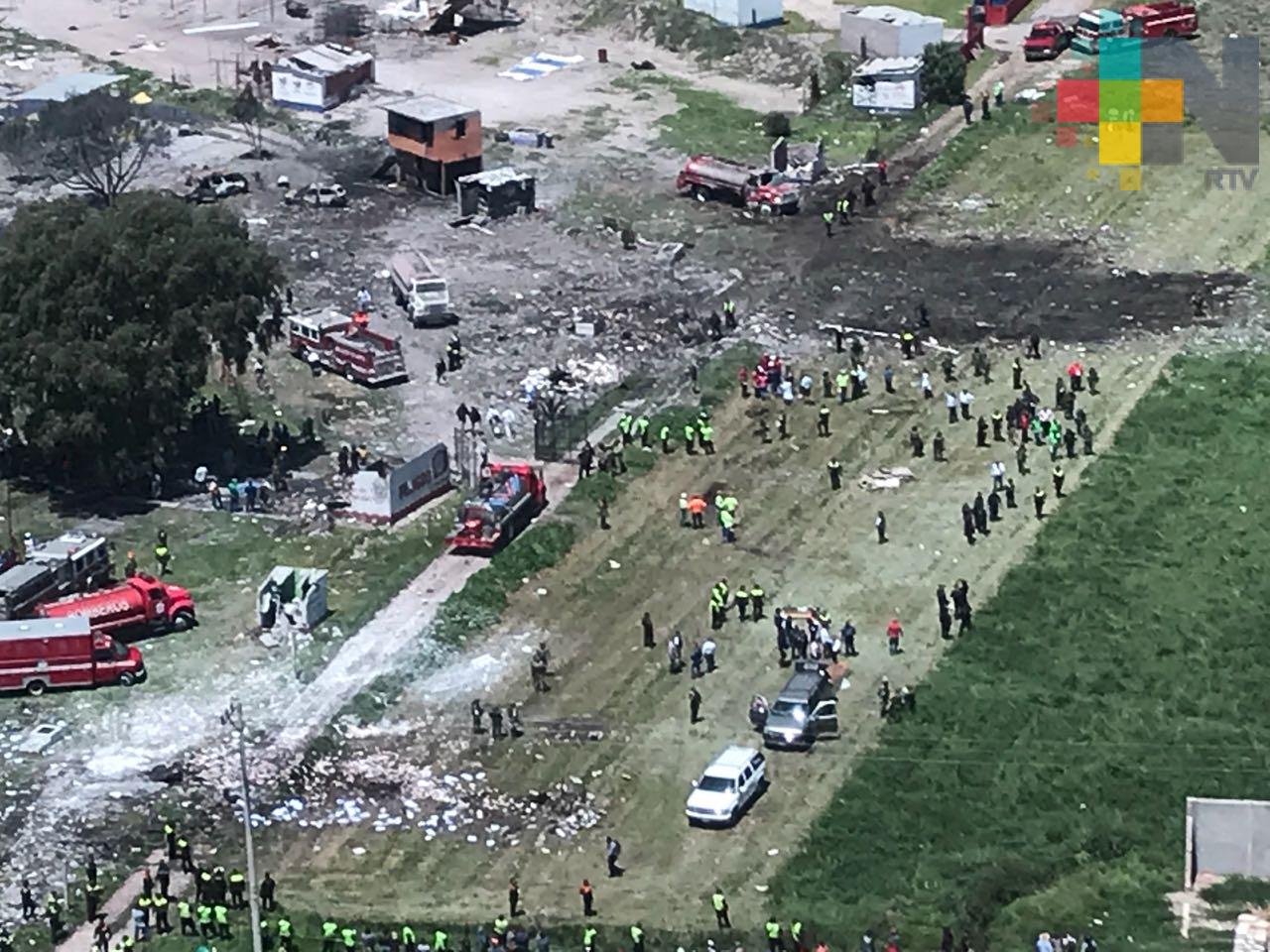 Aumenta a 49 el número de muertos por explosiones en Tultepec