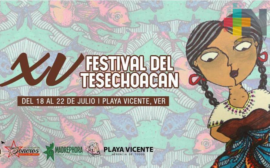 En Playa Vicente realizarán la edición XV del Festival del Tesechoacán