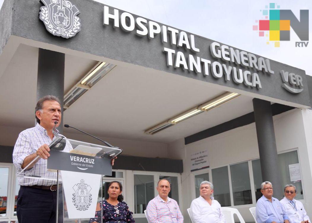 Hemos logrado un cambio profundo en el Sector Salud: Gobernador Yunes