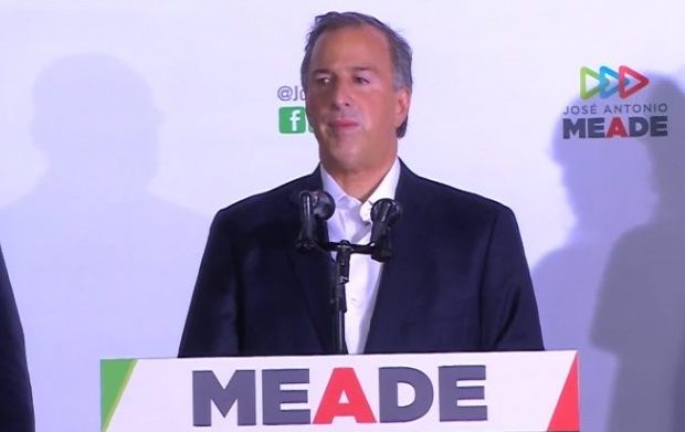 Reconoce Meade triunfo de López Obrador
