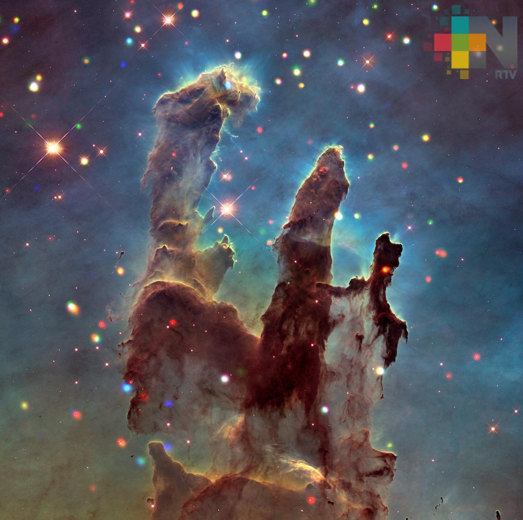 NASA muestra nueva fotografía de la Nebulosa del Águila