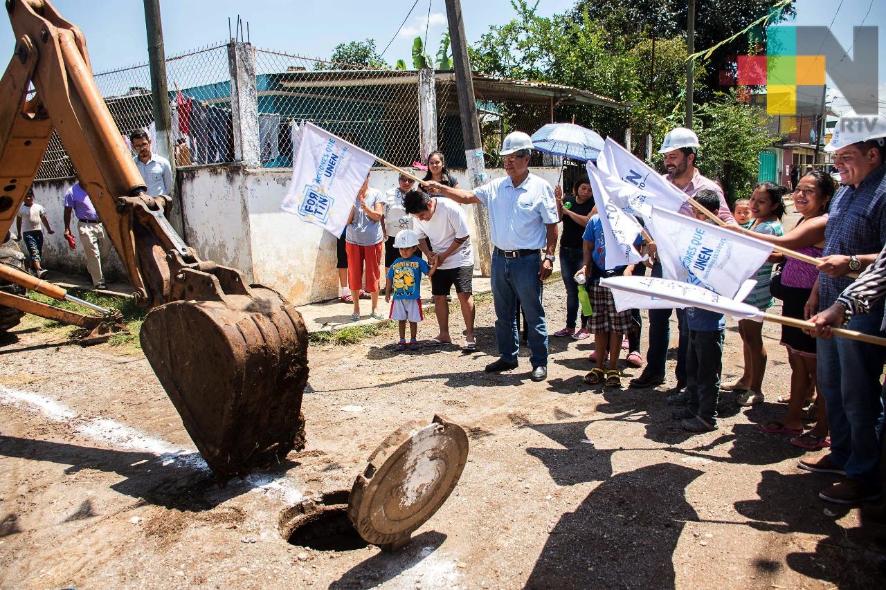 Invierte ayuntamiento de Fortín 90 mdp para infraestructura en colonias