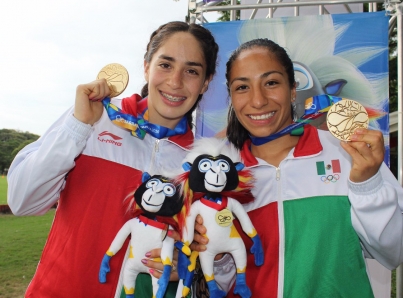 Pentatletas mexicanas Oliver y Vega con título en Centroamericanos 2018