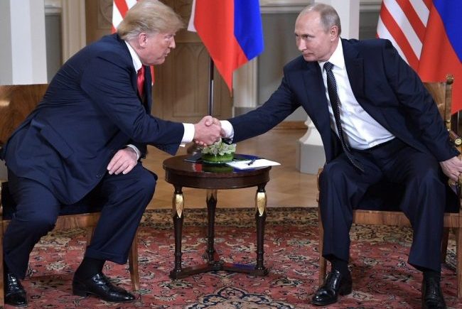 Trump y Putin comienzan histórica cumbre en Finlandia