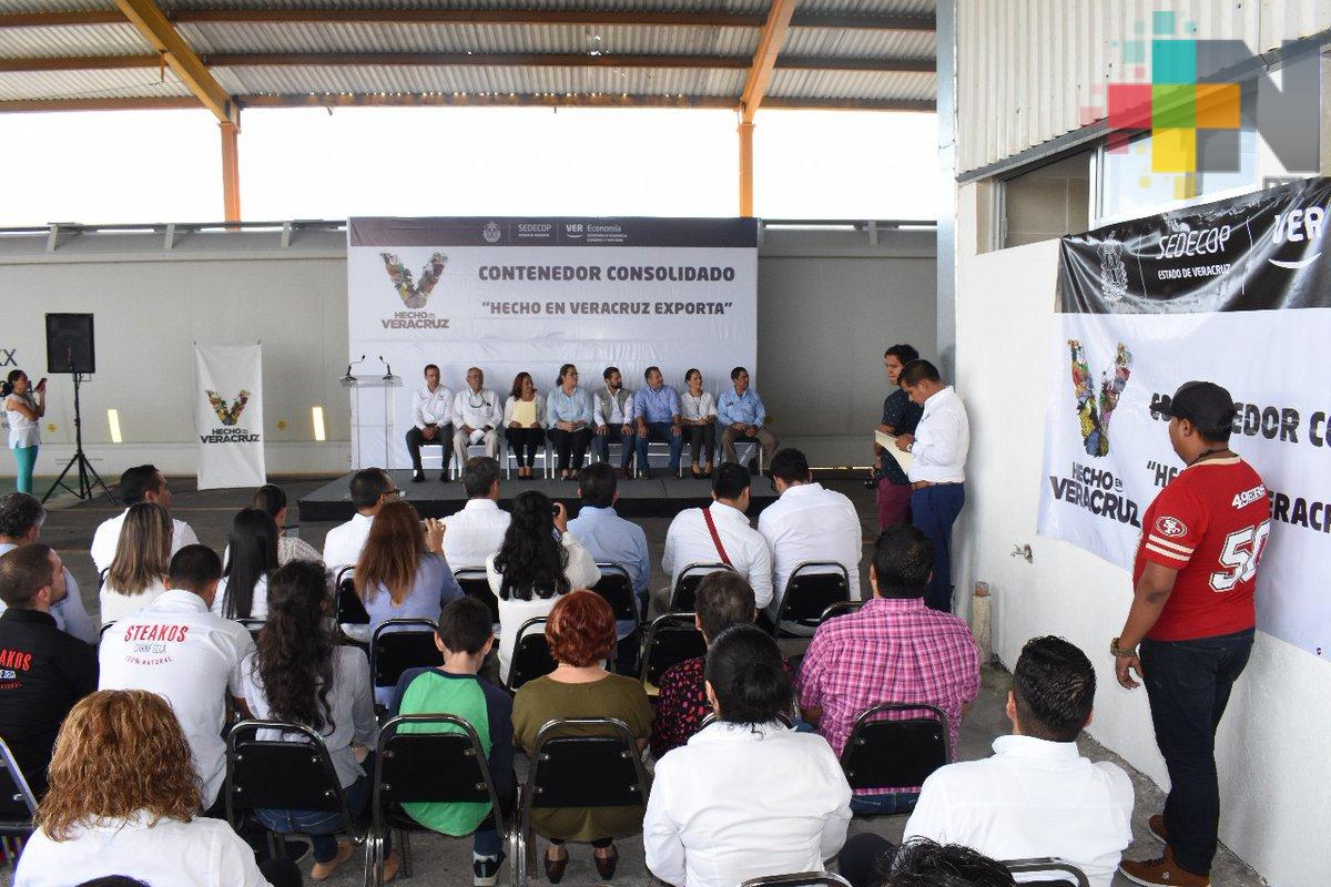 Salen productos veracruzanos a Los Ángeles